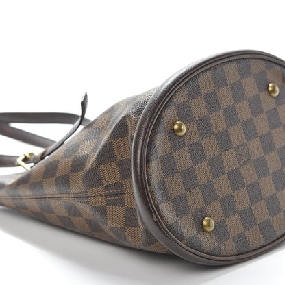 Louis Vuitton Damier Ebene Marais Bucket 23 5 of 15