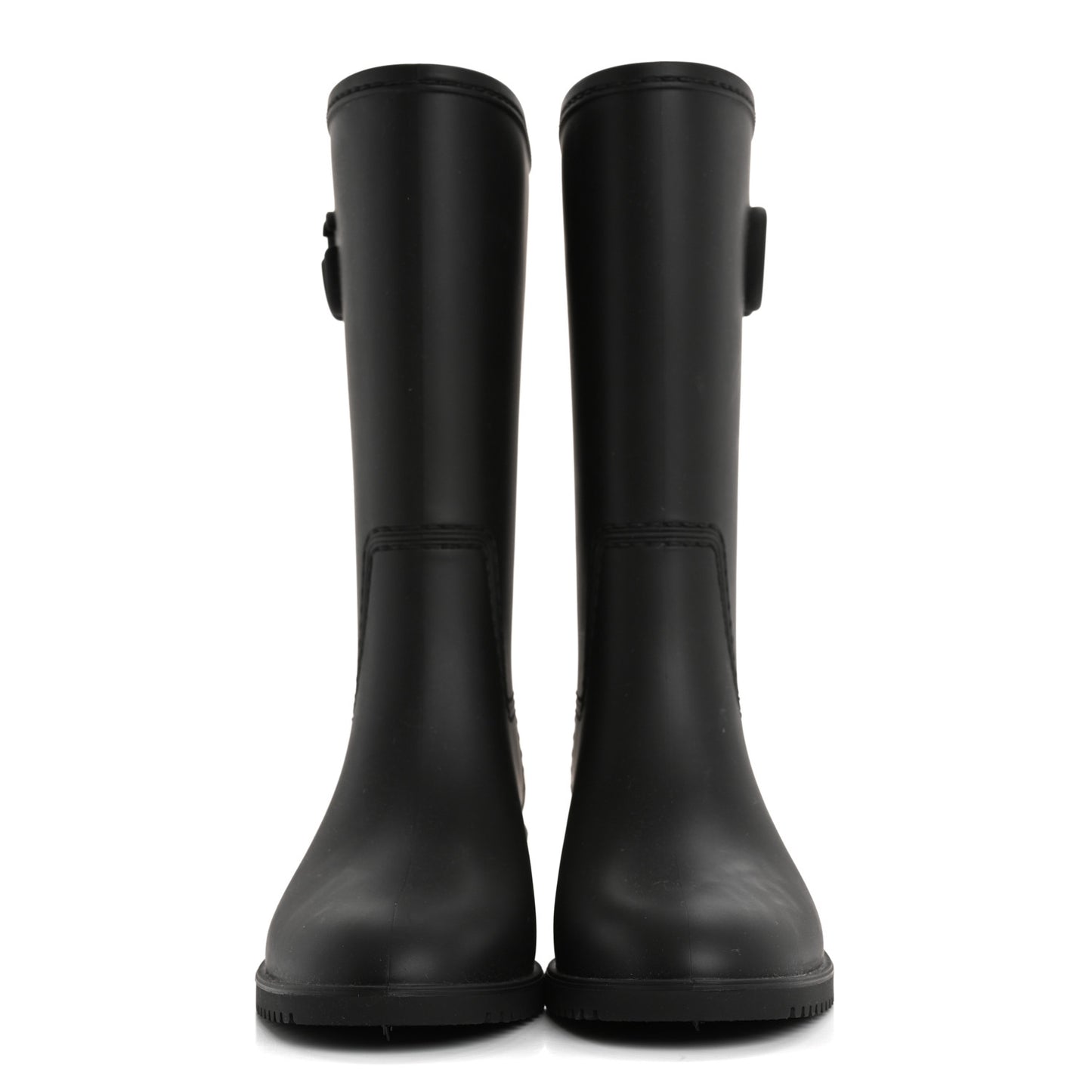 Rubber Double G Womens Rain Boots 37 Black