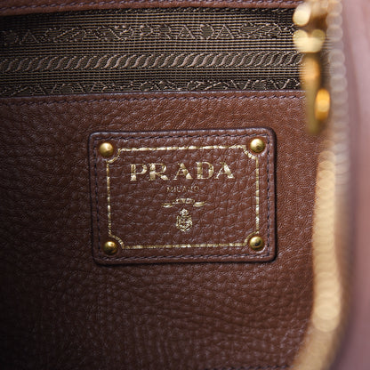 Prada Vitello Daino Hobo Cacao 5 of 9