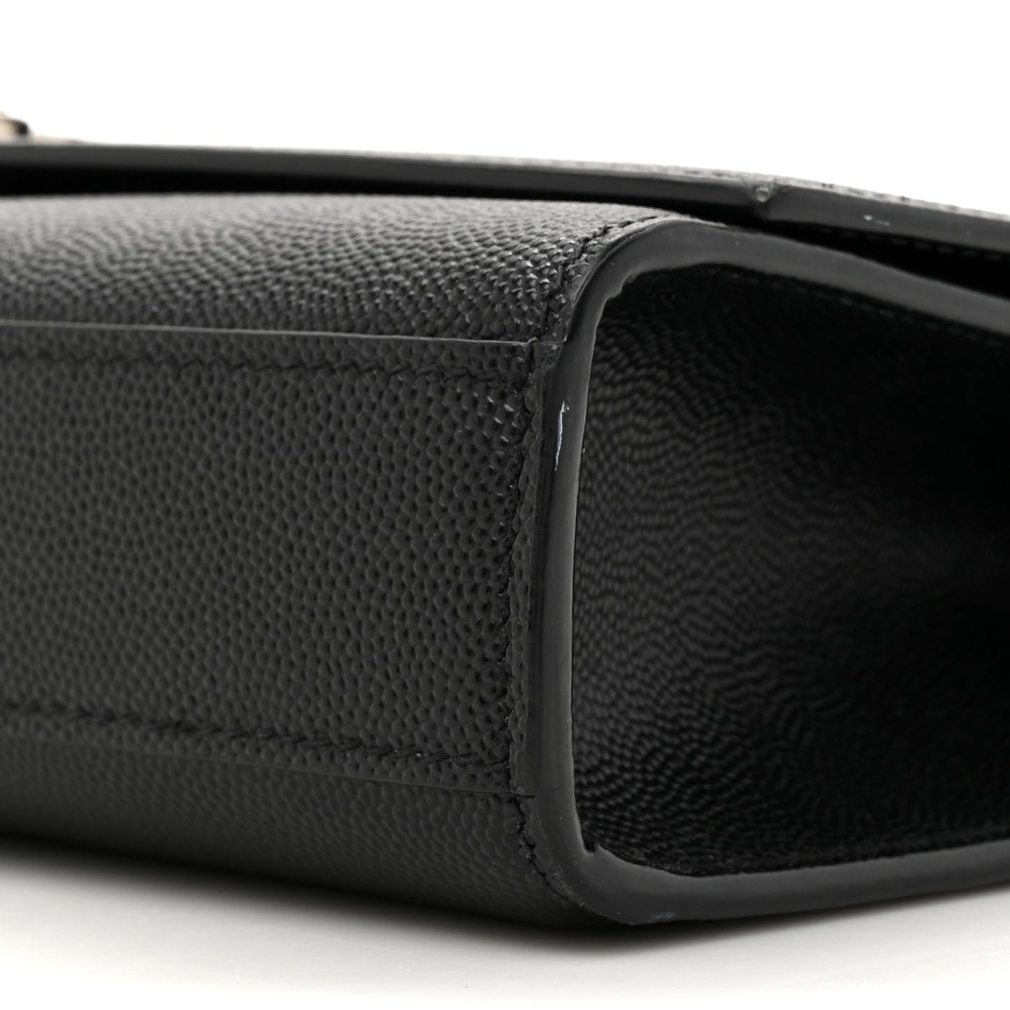 Grain De Poudre Medium Classic Monogram Kate Satchel Black