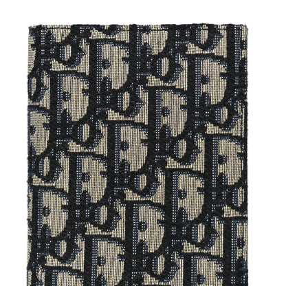 Christian Dior Oblique Bi-Fold Card Holder Blue 7 of 15