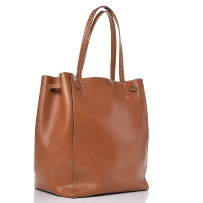 Celine Smooth Calfskin Medium Belt Cabas Phantom Brown 3 of 8