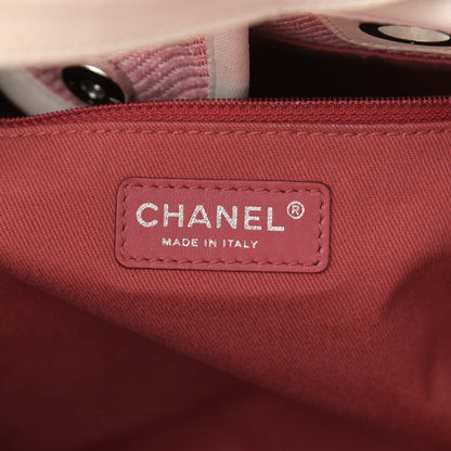 Chanel Canvas Medium Deauville Tote Pink 5 of 17