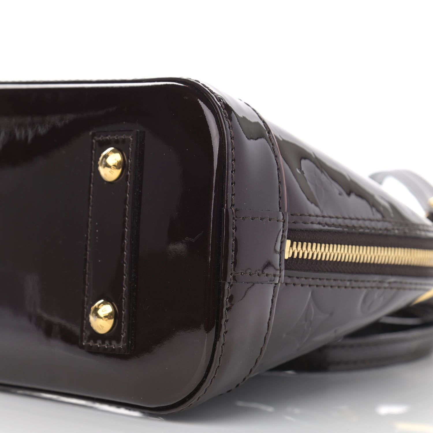 Louis Vuitton Vernis Alma BB Amarante 11 of 15