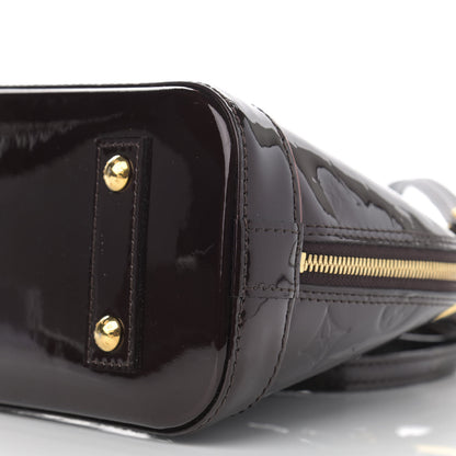 Louis Vuitton Vernis Alma BB Amarante 11 of 15