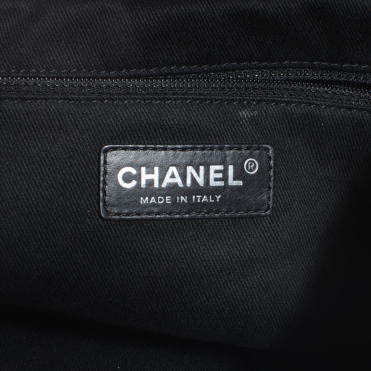 Chanel Iridescent Calfskin VIP Shopping Tote Grey 6 of 7