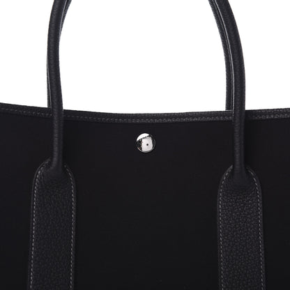 Hermes Toile Negonda Garden Party Tote 36 MM Black 10 of 11
