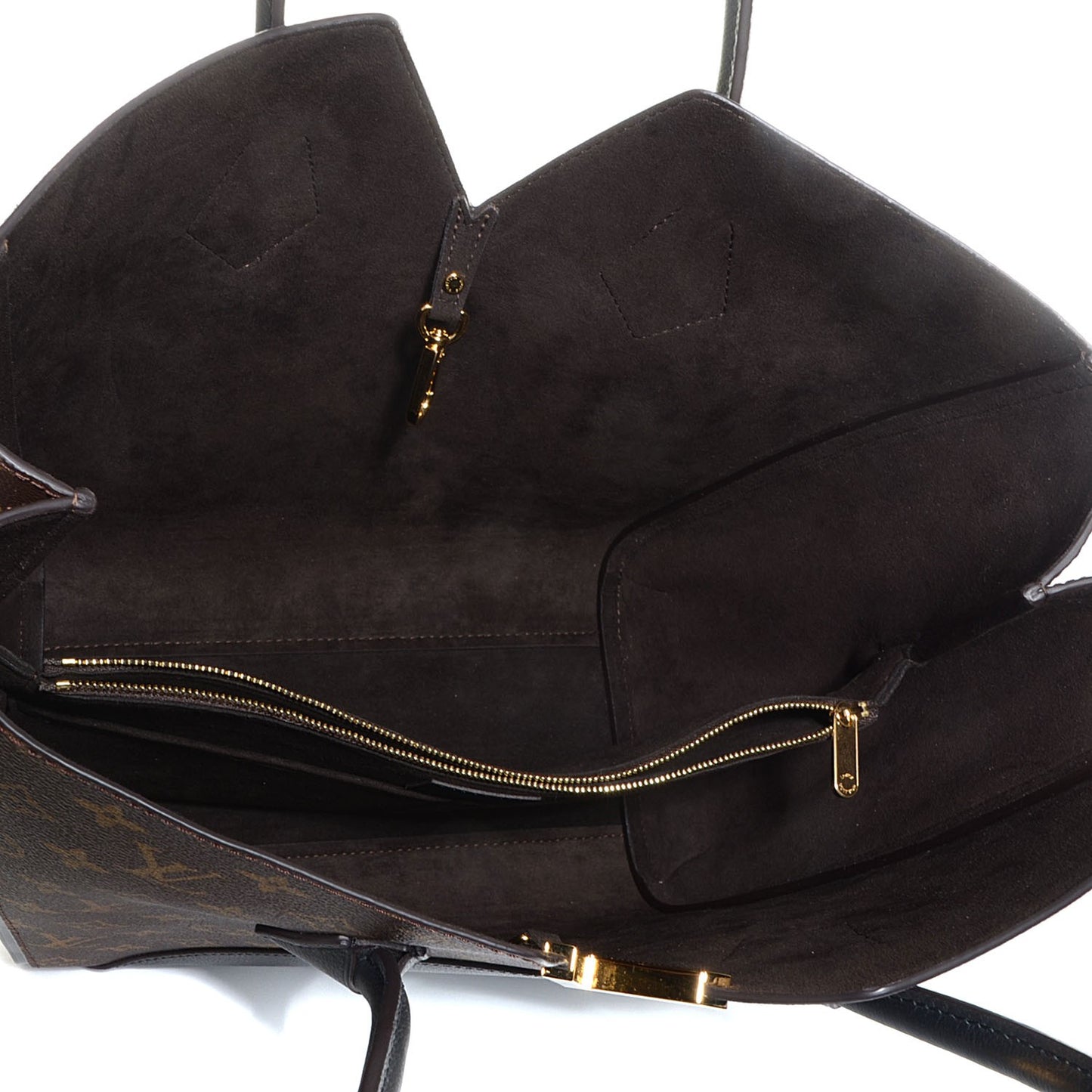 Calfskin Monogram Kimono Tote Black