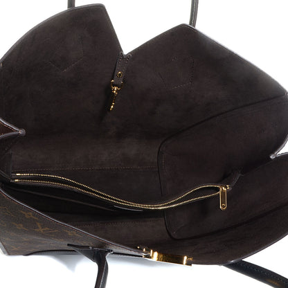 Louis Vuitton Calfskin Monogram Kimono Tote Black 5 of 8