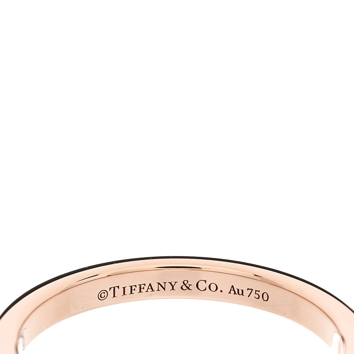 18K Rose Gold Diamond 2mm Classic Wedding Band Ring 47 4
