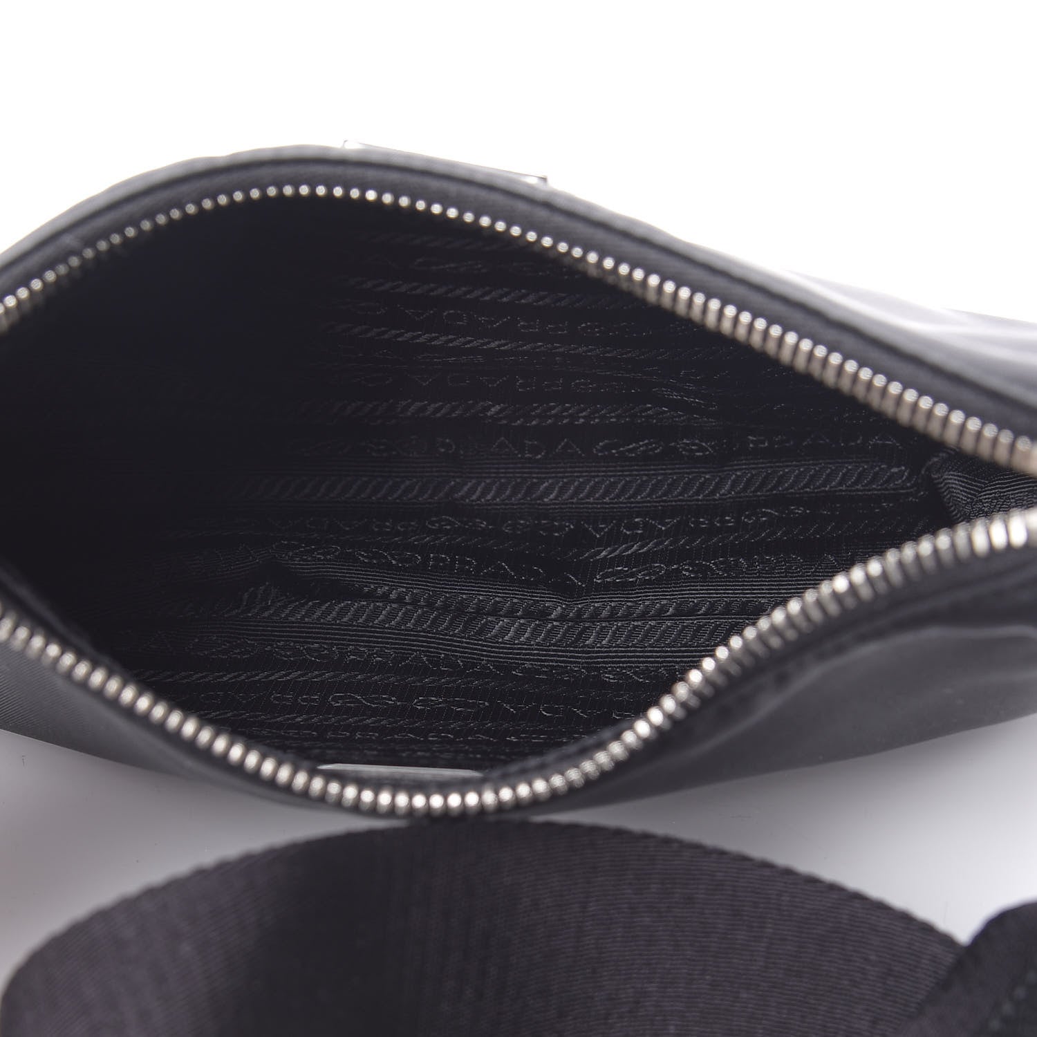 Prada Nylon Re-Edition 2005 Shoulder Bag Black 5 of 11