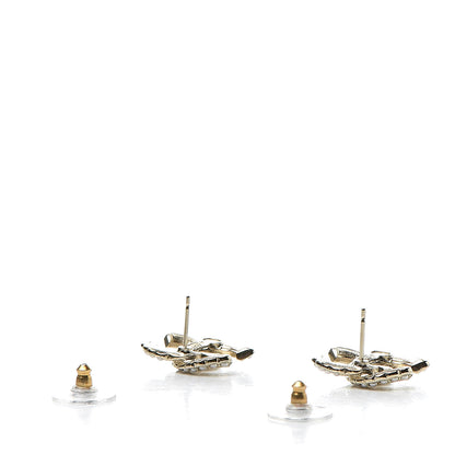 Chanel Pearl Queen of France CC Earrings Gold 3 of 5