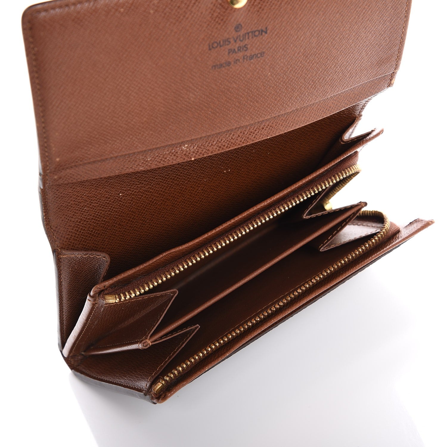 Louis Vuitton Monogram Porte-Monnaie Tresor Wallet 7 of 8