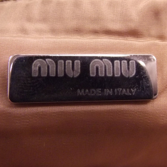 Miu Miu Leather Small Wristlet White 8 of 11