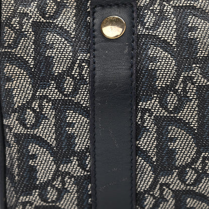 Christian Dior Monogram Boston Navy Blue 10 of 14