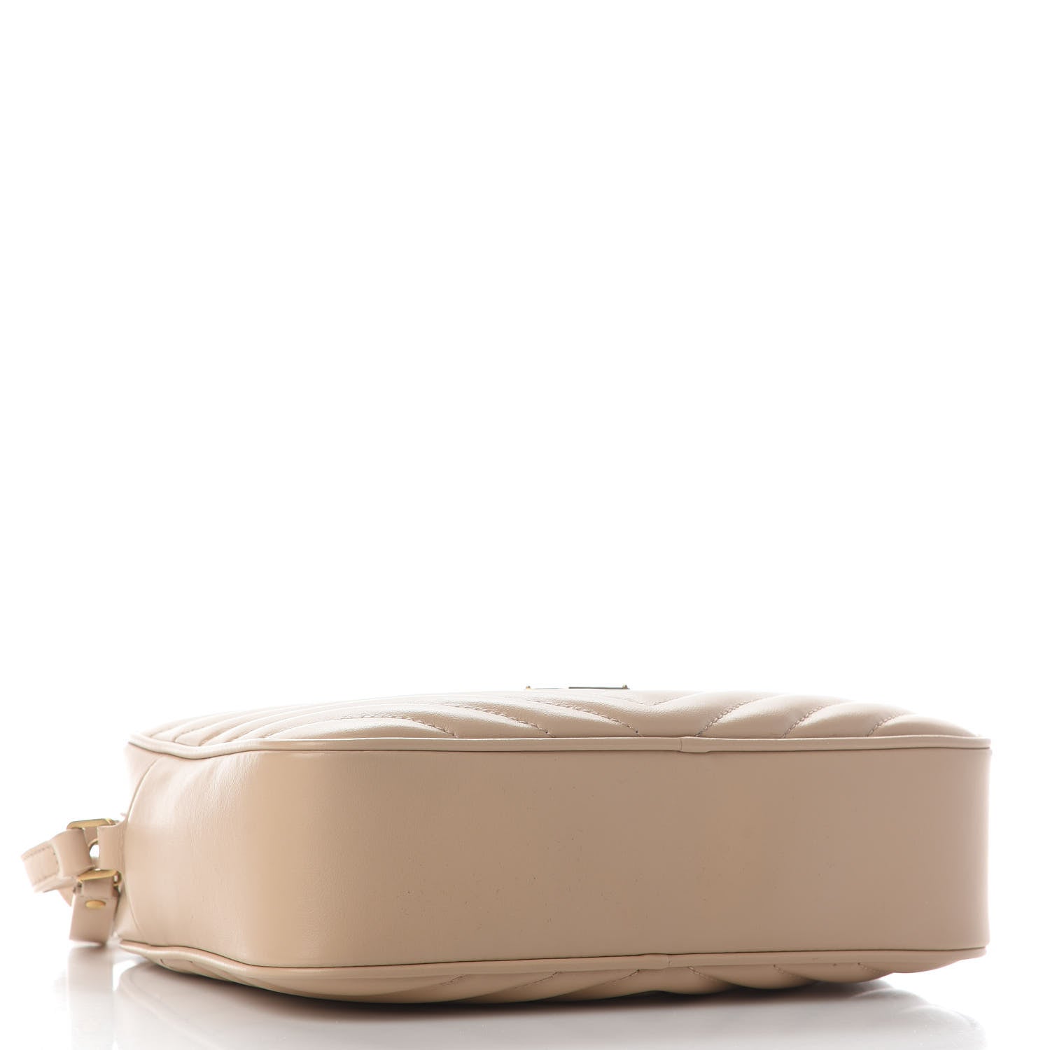 Saint Laurent Calfskin Matelasse Monogram Lou Camera Bag Dark Beige 4 of 9