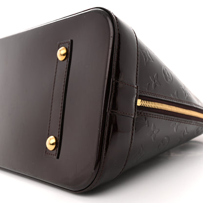 Louis Vuitton Vernis Alma GM Amarante 10 of 16
