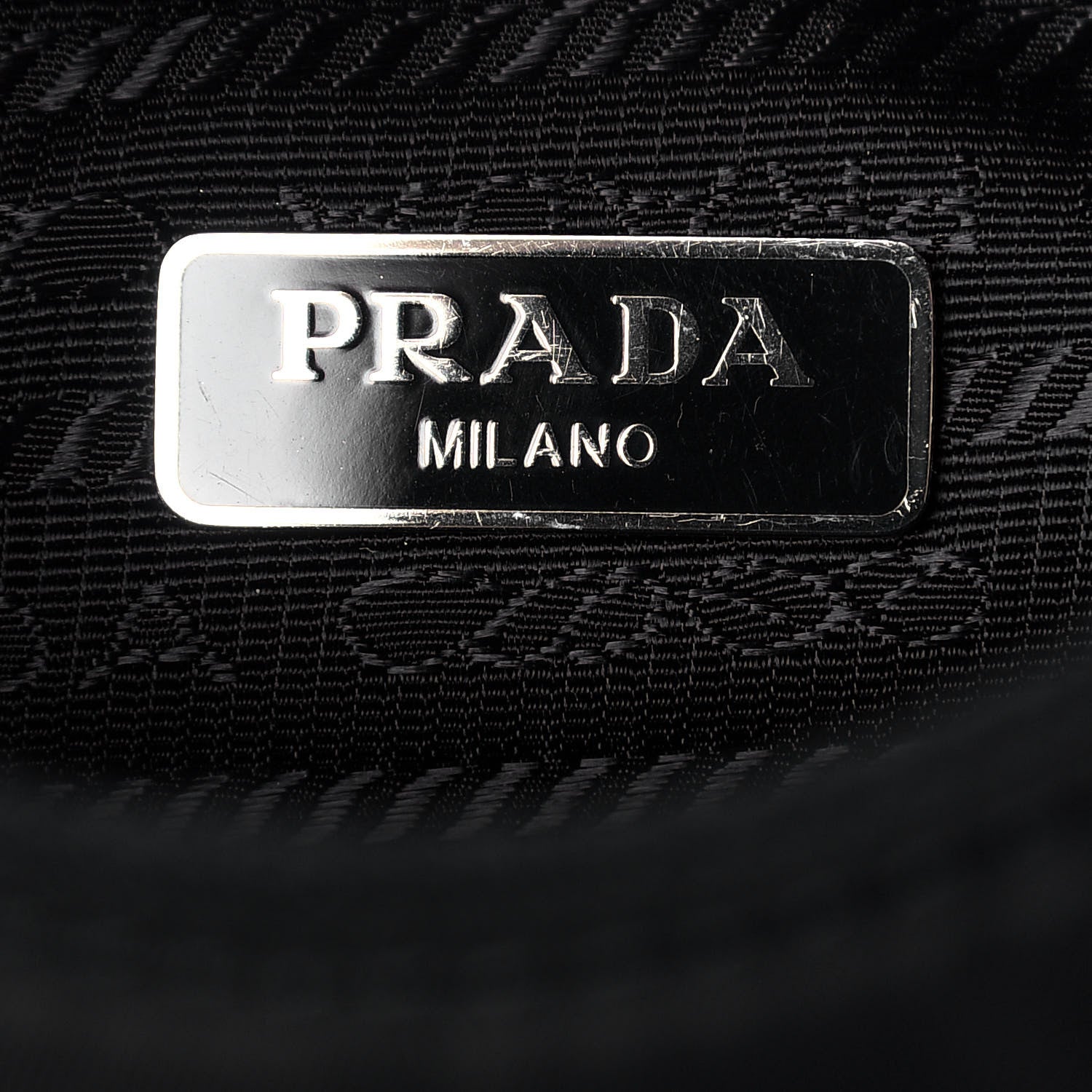 Prada Tessuto Nylon Mini Re-Edition 2000 Bag Black 6 of 14