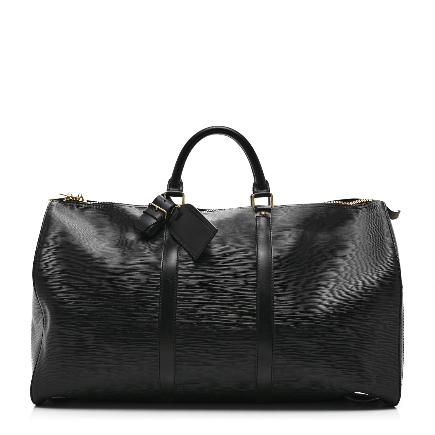 Louis Vuitton Epi Keepall 50 Black 1 of 9