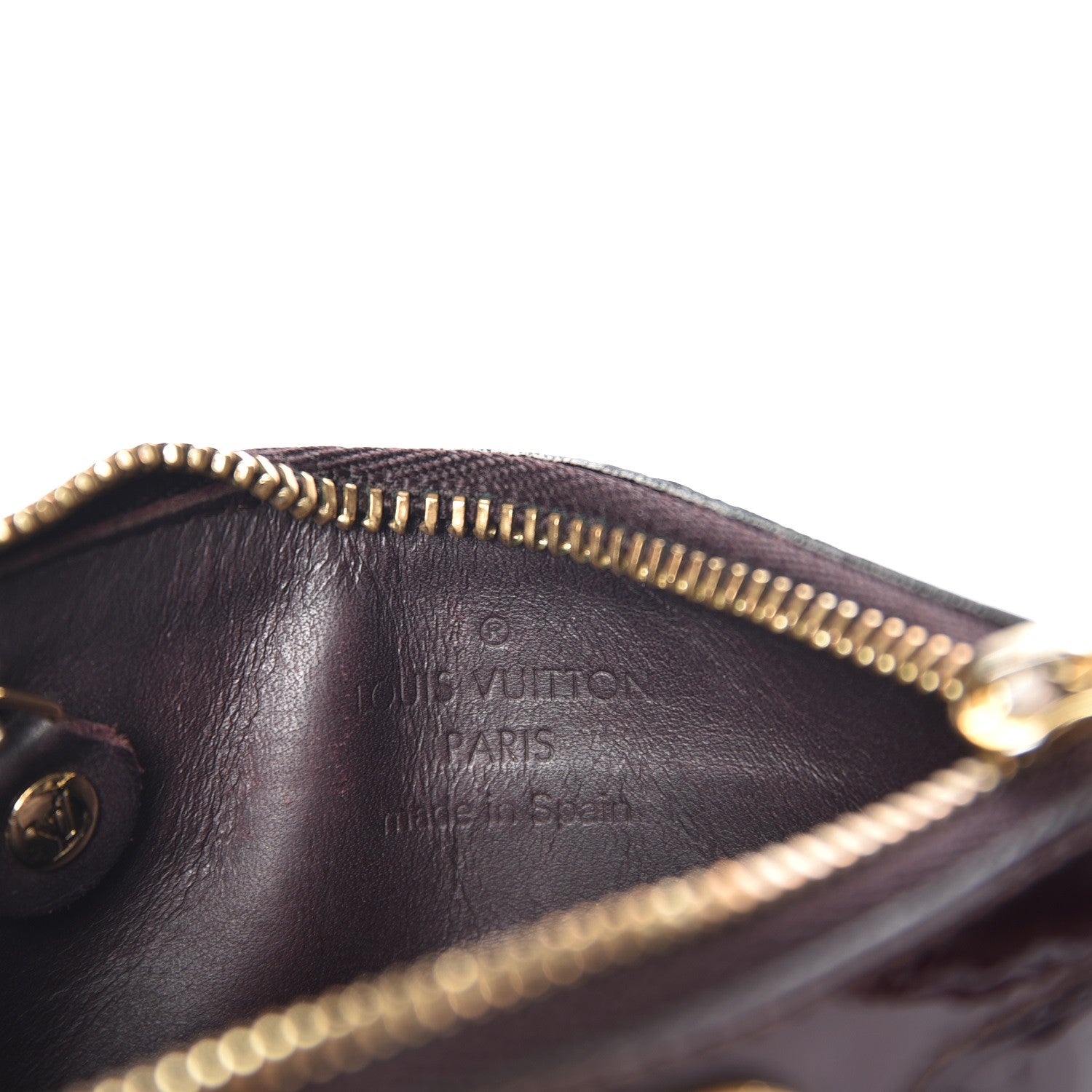 Louis Vuitton Vernis Key Pouch Amarante 6 of 9
