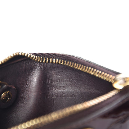 Louis Vuitton Vernis Key Pouch Amarante 6 of 9