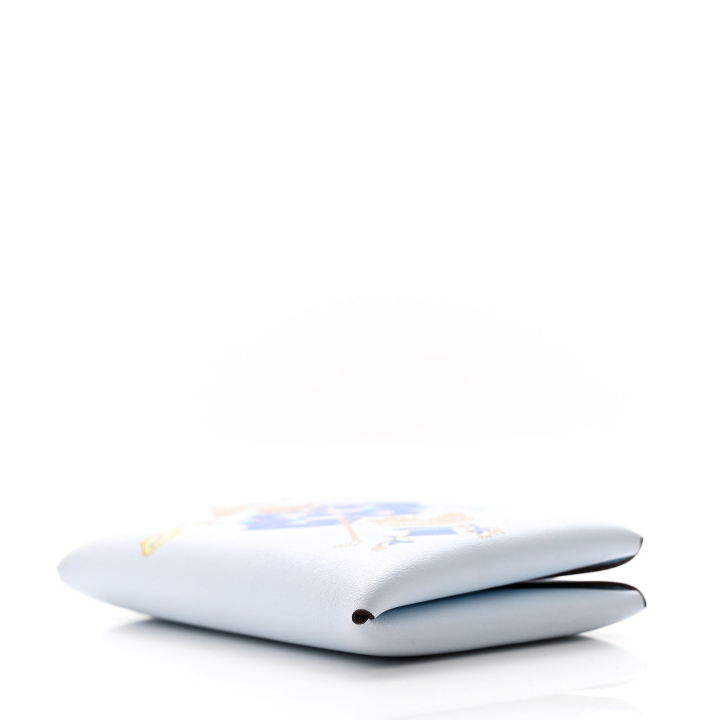 Swift Printed Cowboy Calvi Card Case Bleu Brume