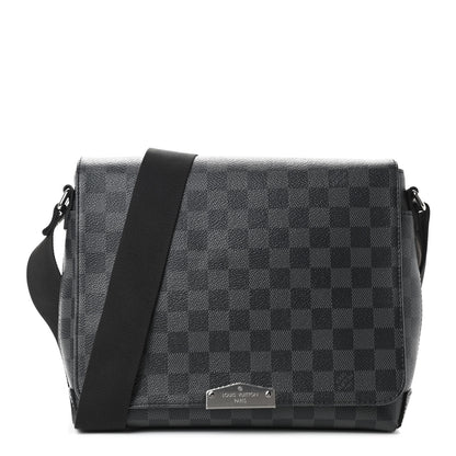 Louis Vuitton Damier Graphite District PM 1 of 8