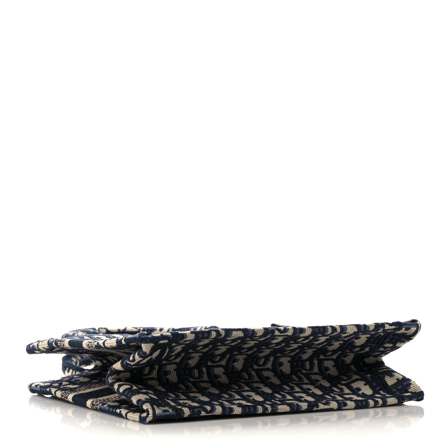 Oblique Small Book Tote Blue Multicolor