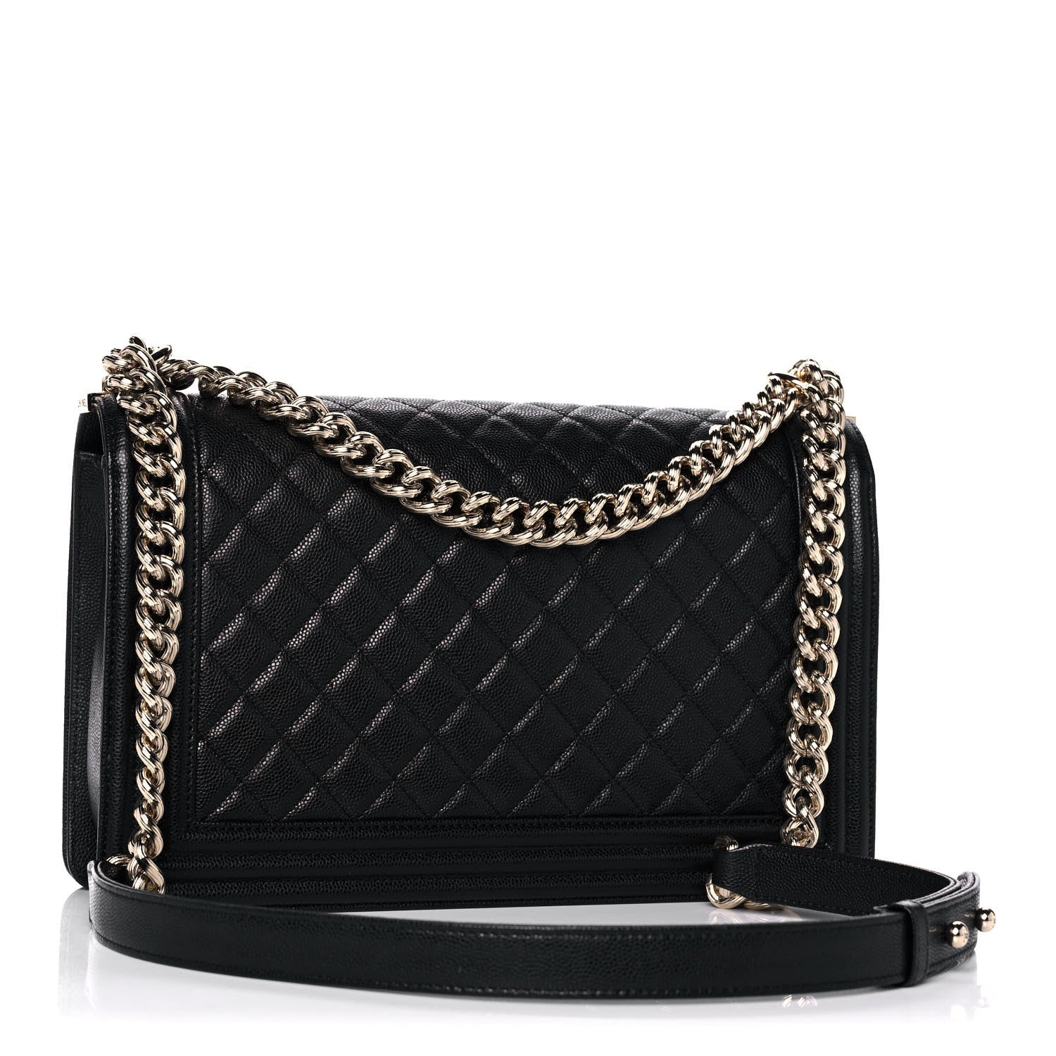 Chanel Caviar Quilted New Medium Boy Flap Black 3 of 15