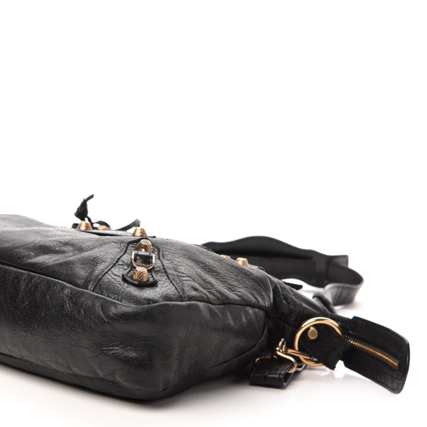 Agneau Giant 12 Gold Hardware Town Black