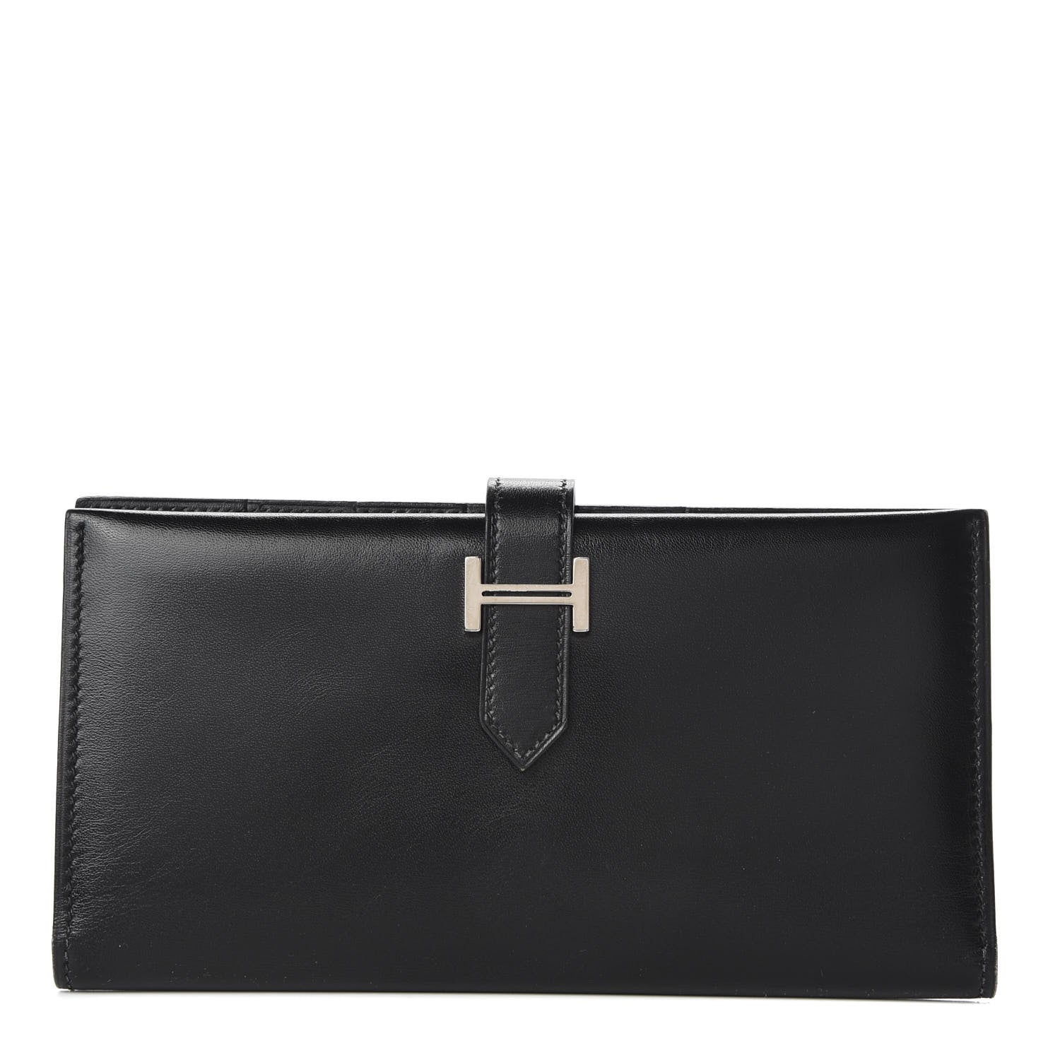Hermes Box Bearn Wallet Black 1 of 7