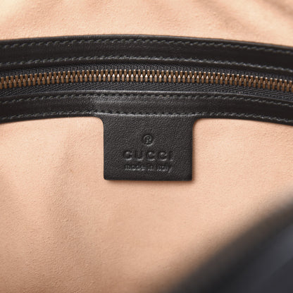 Gucci Calfskin Matelasse Mens GG Marmont Belt Bag 90 36 Black 6 of 14