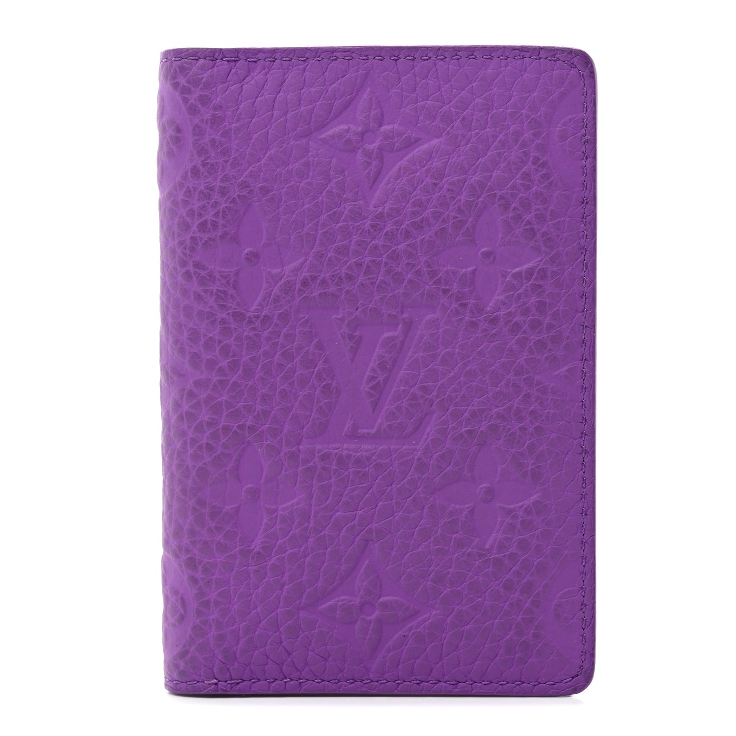 Taurillon Monogram Pocket Organizer Violet