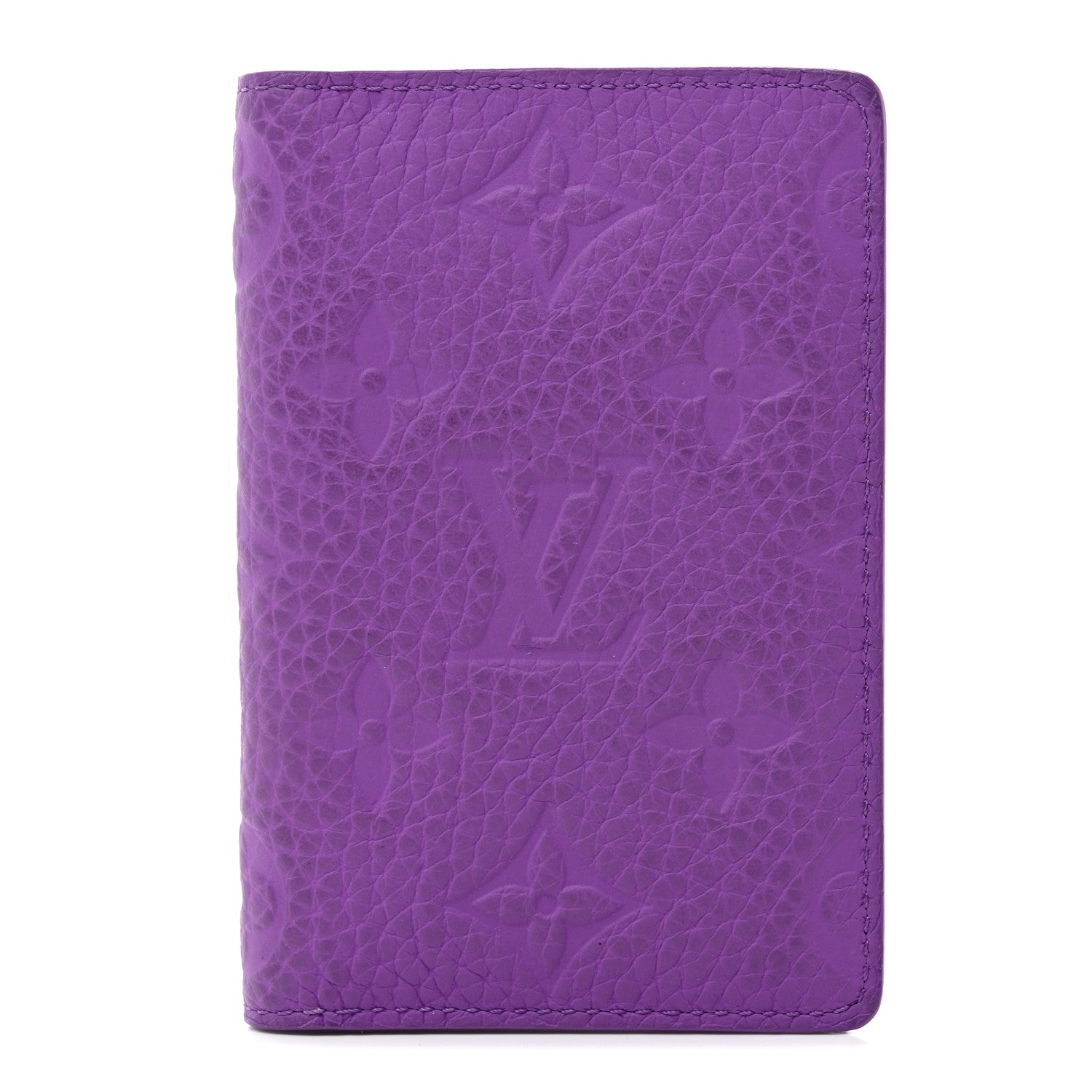 Louis Vuitton Taurillon Monogram Pocket Organizer Violet 1 of 6