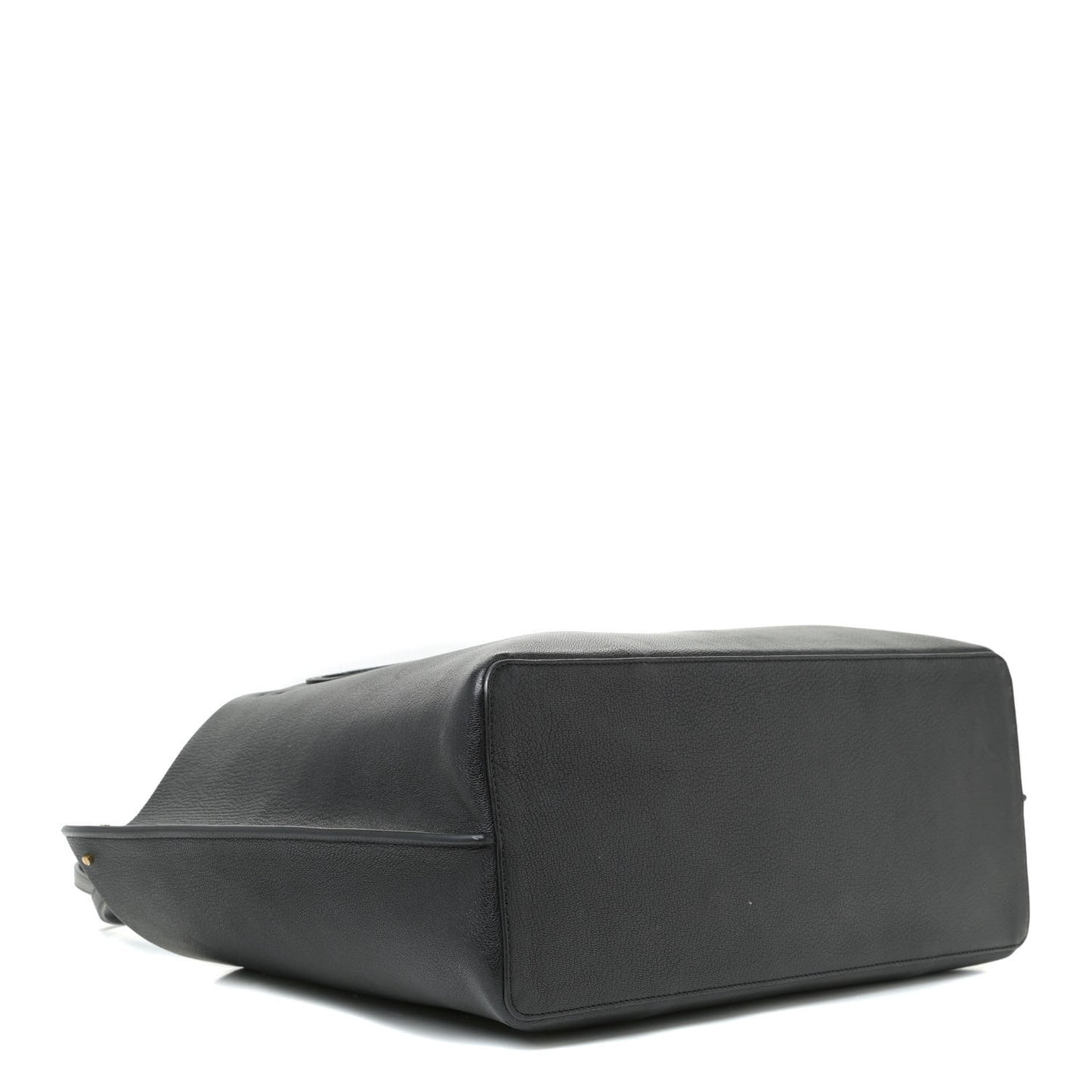 Calfskin Large Vlogo Tote Black