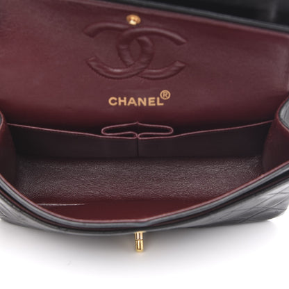 Chanel Lambskin Quilted Small Double Flap Black 5 of 16