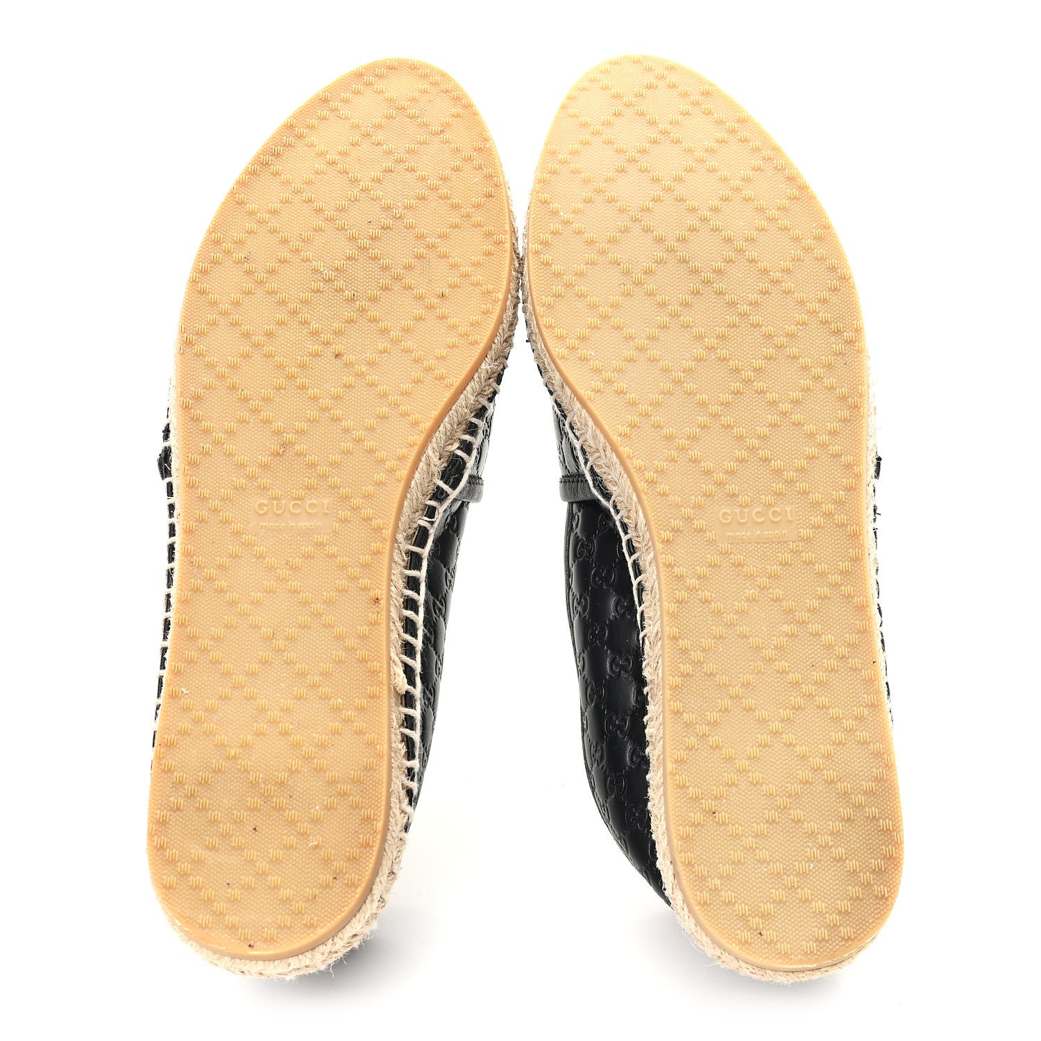 Gucci Microguccissima Signature Espadrilles 38 Black 6 of 9