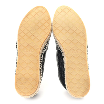 Gucci Microguccissima Signature Espadrilles 38 Black 6 of 9
