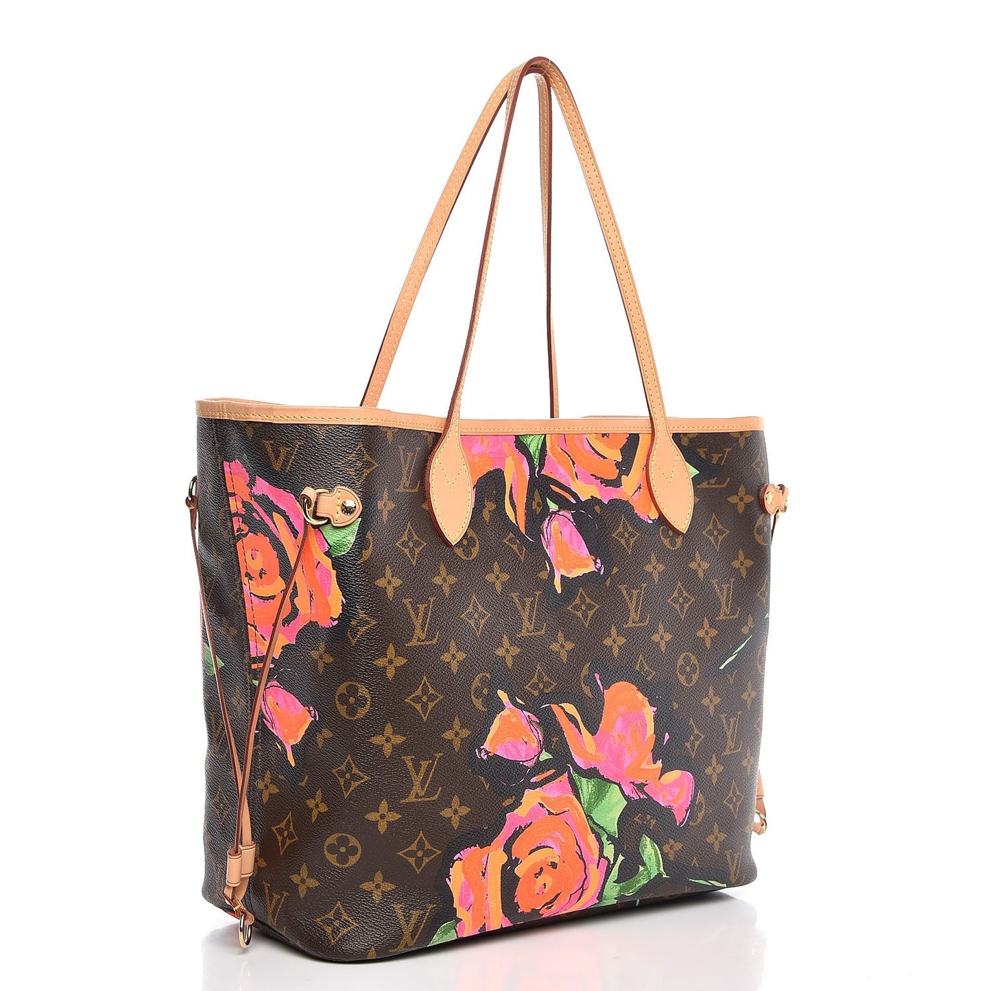 Monogram Roses Neverfull MM