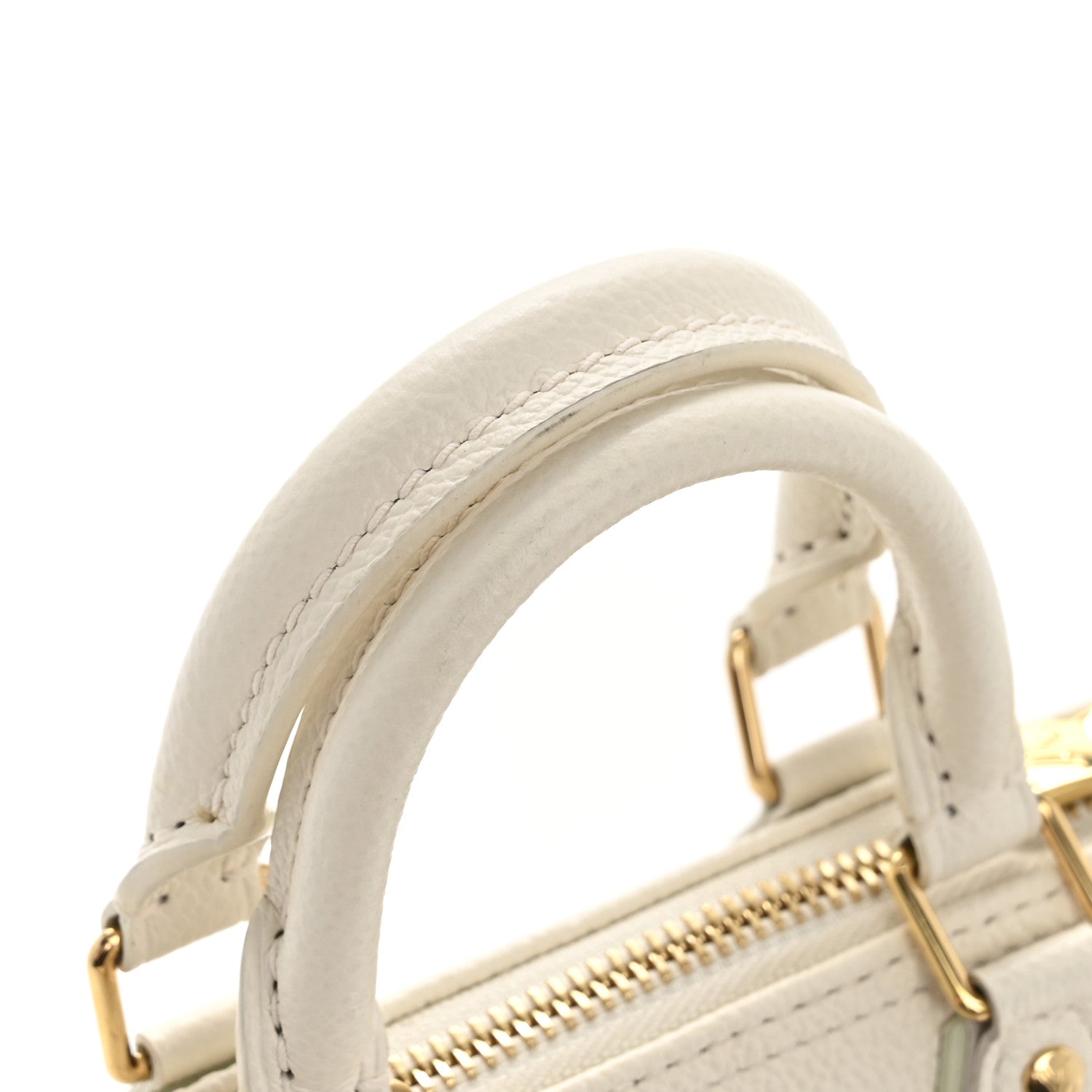 Louis Vuitton Empreinte Monogram Giant Nano Speedy Latte Matcha 10 of 12