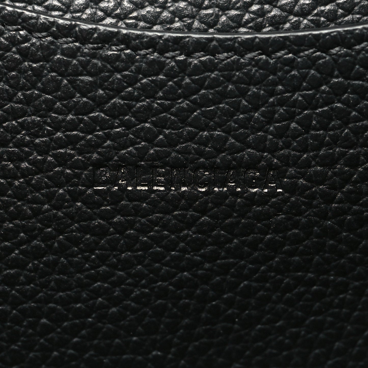 Grained Calfskin Neo Classic Black Hardware Mini City Black