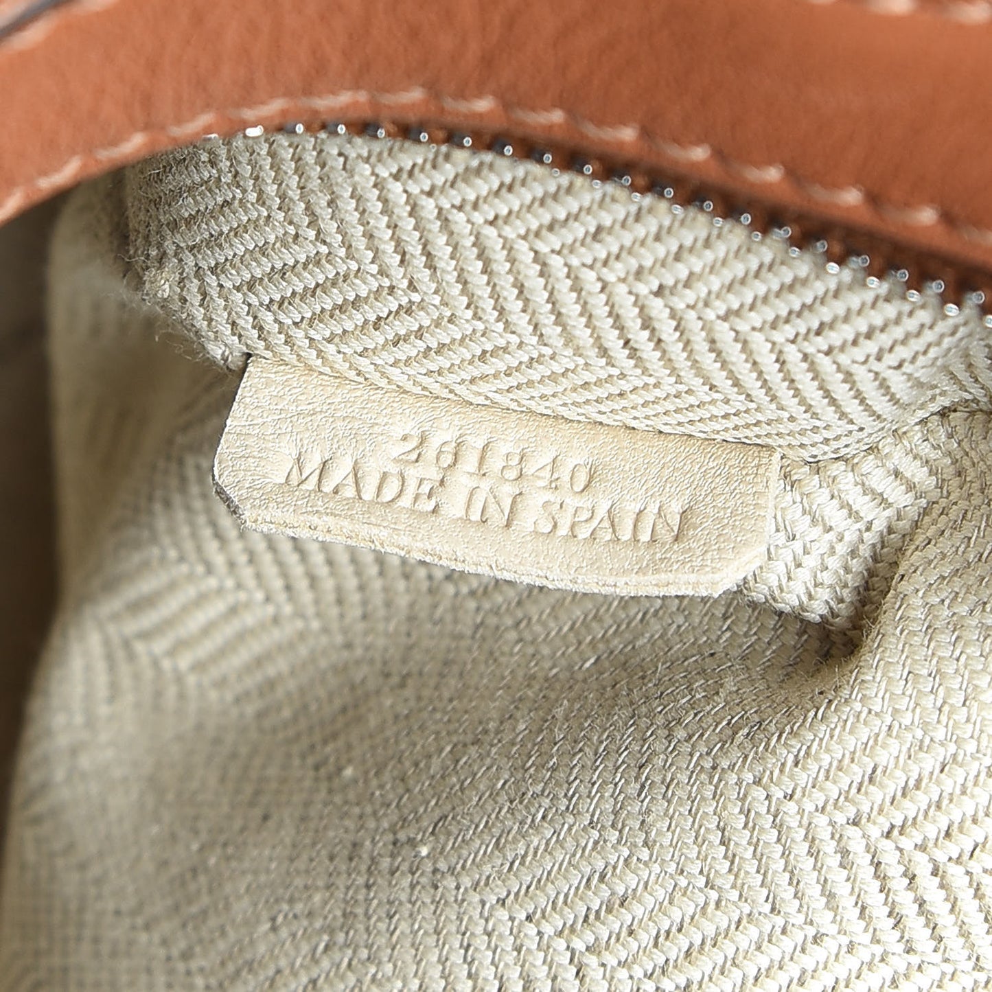 Calfskin Mini Puzzle Bag Tan