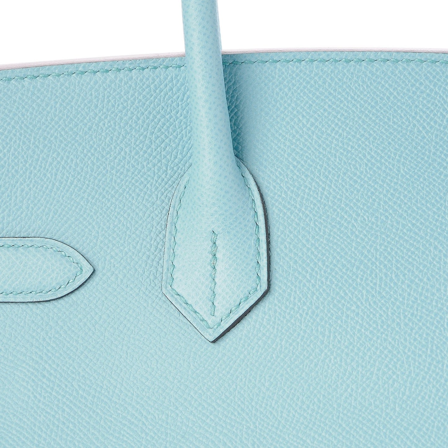 Epsom Birkin 30 Bleu Atoll