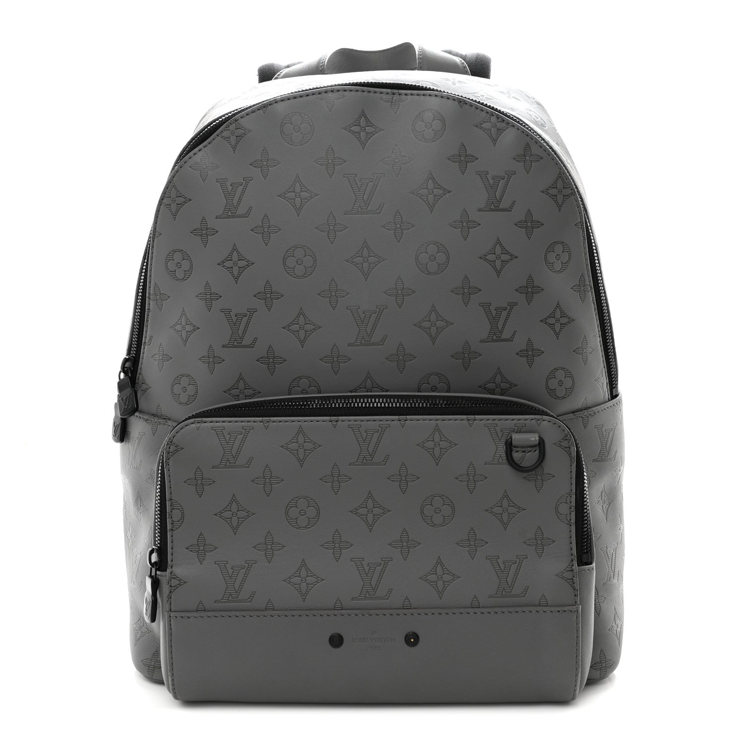 Louis Vuitton Calfskin Monogram Racer Backpack Grey 1 of 12
