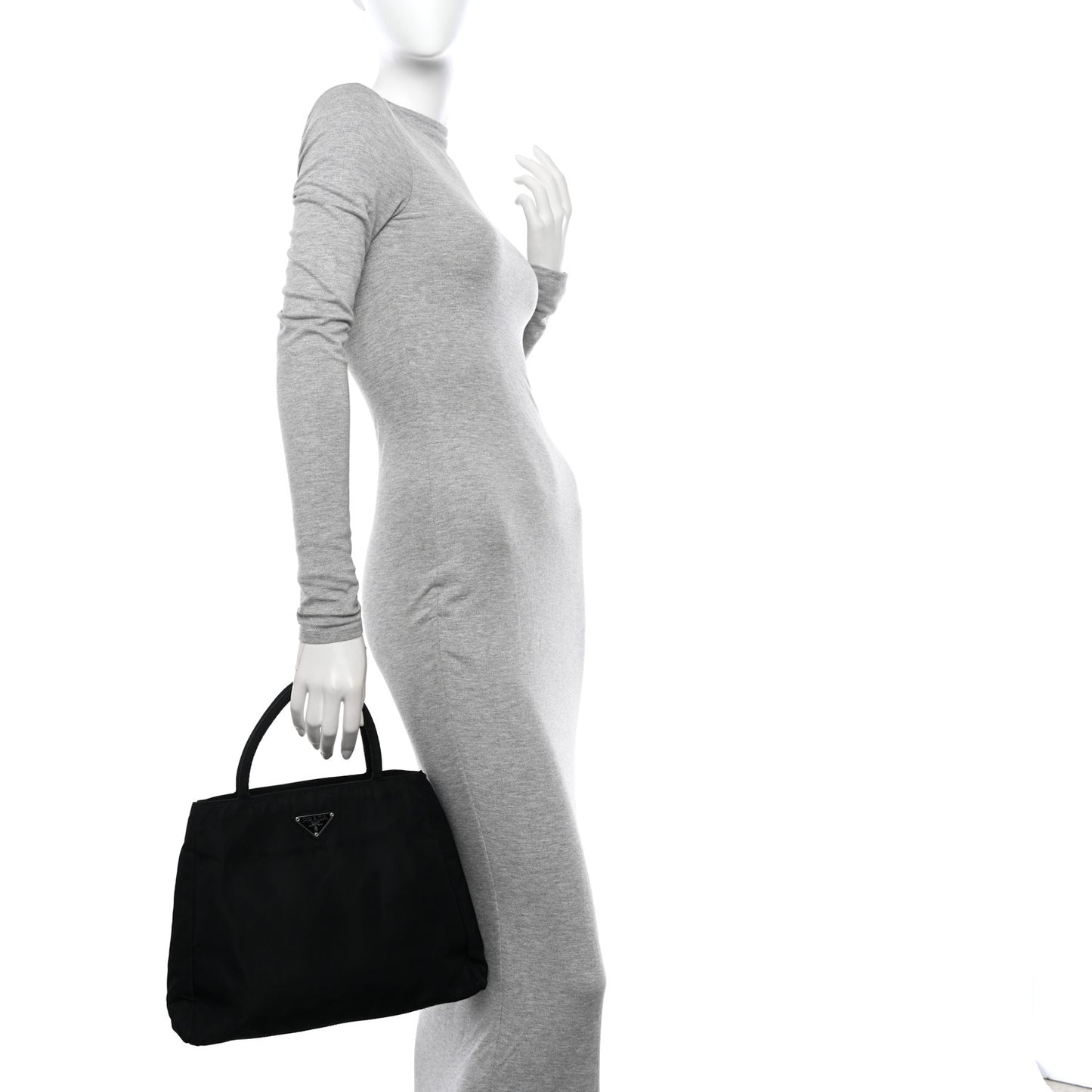 Tessuto Nylon Tote Black