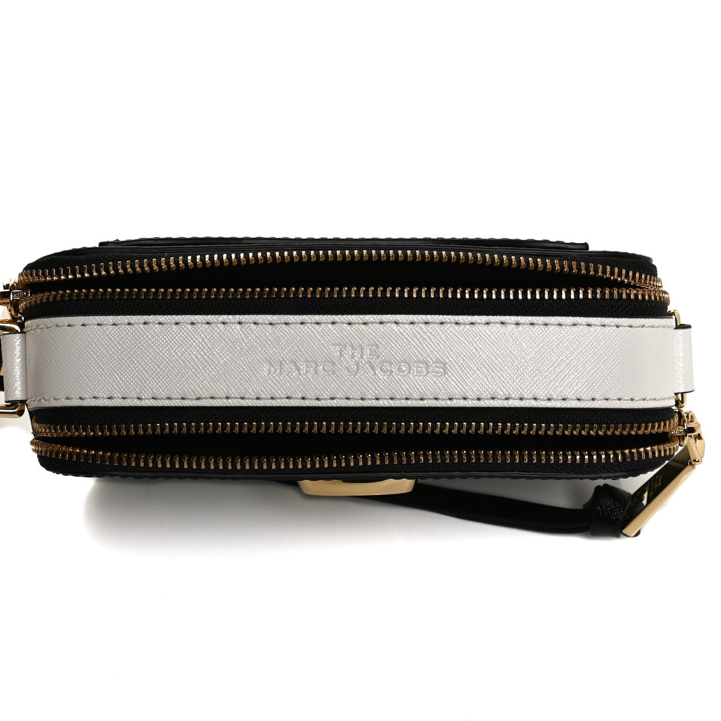 Saffiano Small Snapshot Camera Bag Black