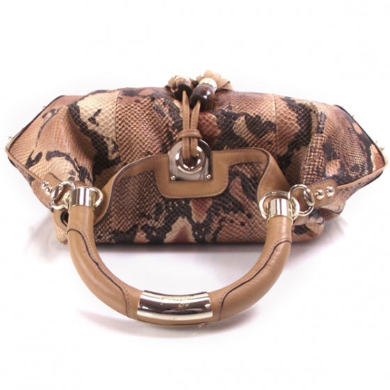 Gucci Python Indy Top Handle 7 of 11