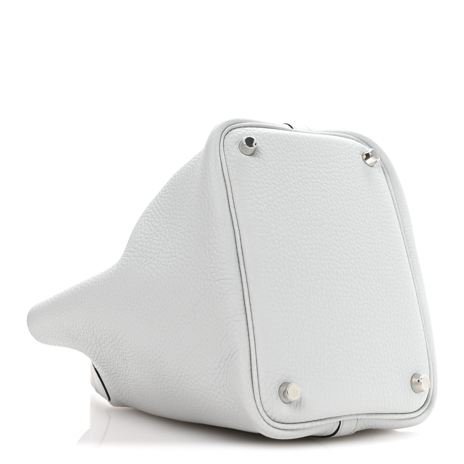 Hermes Taurillon Clemence Picotin Lock 18 PM Bleu Pale 6 of 25