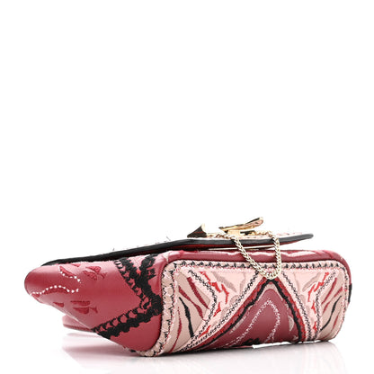Valentino Garavani Calfskin Demilune Belt Bag Red 4 of 17
