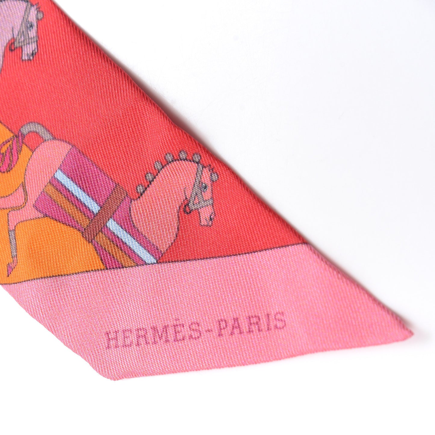 Silk Rocabar Twilly Orange Rouge Framboise